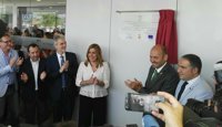 Susana Díaz inaugura el Chare del Guadalhorce, que se completará en 2017
