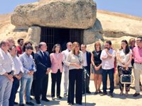 Díaz: "La declaración de Los Dólmenes será un acicate para invertir en patrimonio"