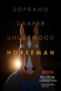 Cartel BoJack Horseman tercera temporada