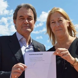 Artur Mas y Neus Munté