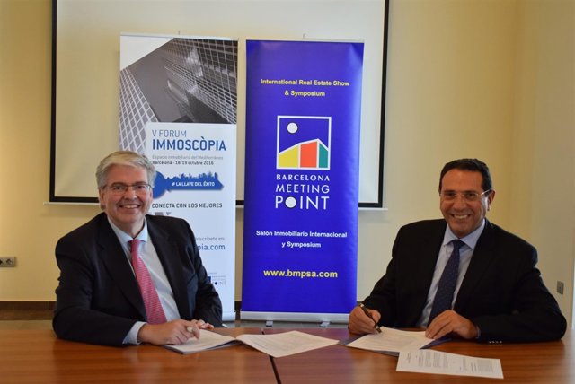 Jordi Cornet (CZFB) y Joan Ollé (API)