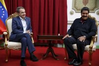 Zapatero se reúne con Maduro en el palacio de Miraflores