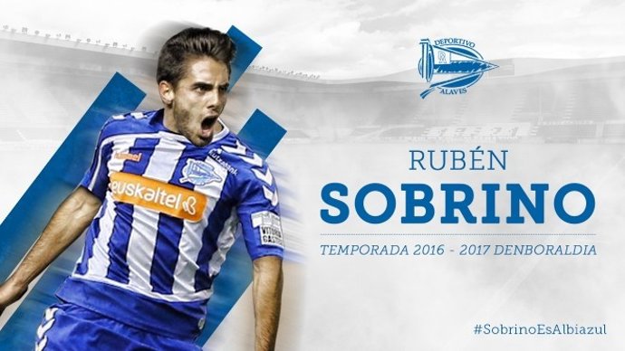 Rubén Sobrino llega al Alavés