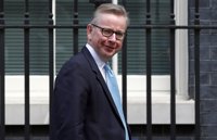 May prescinde del ministro de Justicia, Michael Gove