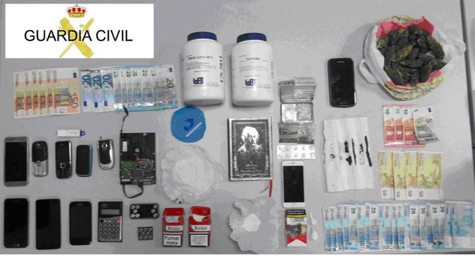 Incautación de registros detenciones droga, 'Operación Caúcaso'