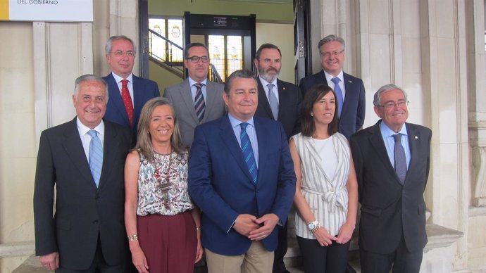 Subdelegados del Gobierno de las ocho provincias en Andalucía.