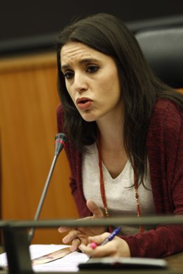 Rueda de prensa de Irene Montero en el Congreso