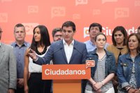 Rivera dice que ya le ha sido "difícil" convencer a C's para pasar a la abstención