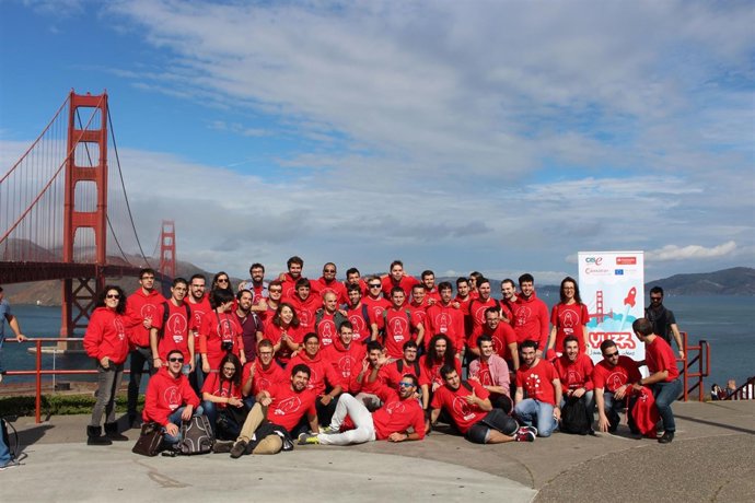 Participantes en el programa Yuzz, del Centro Santander Emprendimiento