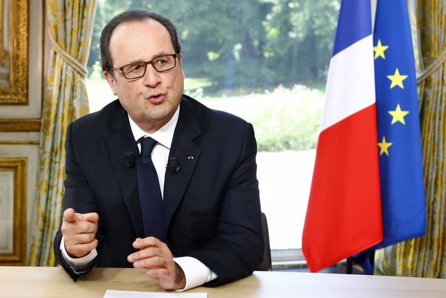 El presidente de Francia, François Hollande