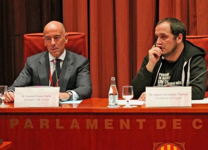 Gustavo Buesa (GBI Services) y David Fernández (Cup)