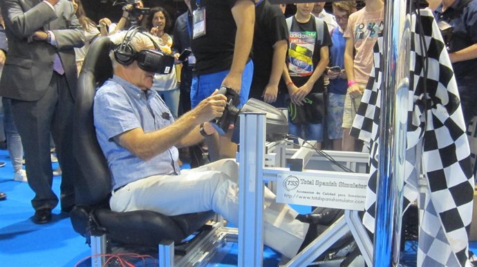 El alcalde de Valencia, Joan Ribó, en el Dreamhack 2016