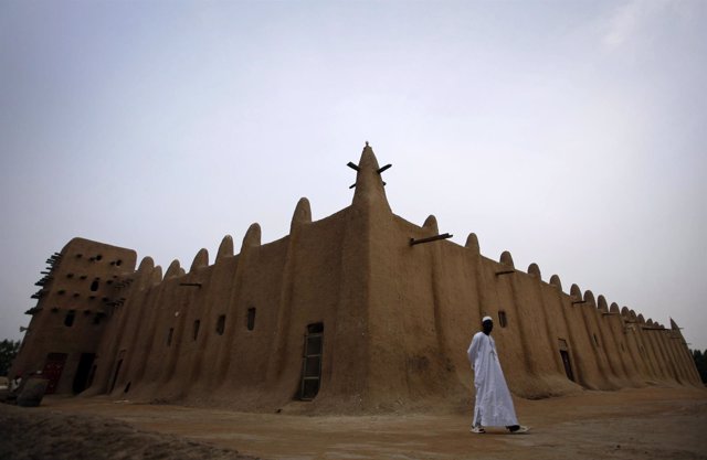 Ciudad de Djené, en Mali