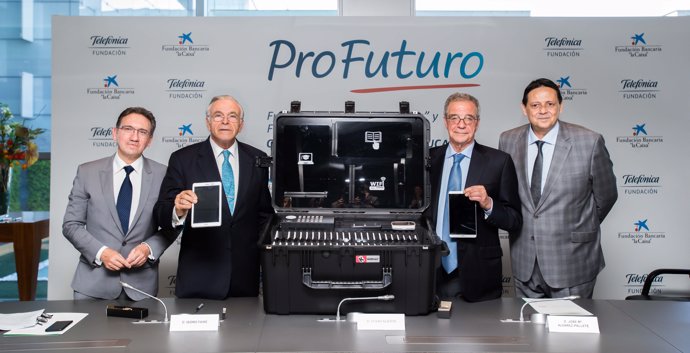Fundación Telefónica y Fundación Bancaria La Caixa lanzan ProFuturo