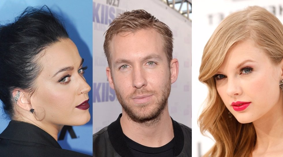 Kate Perry y Calvin Harris contra Taylor Swift