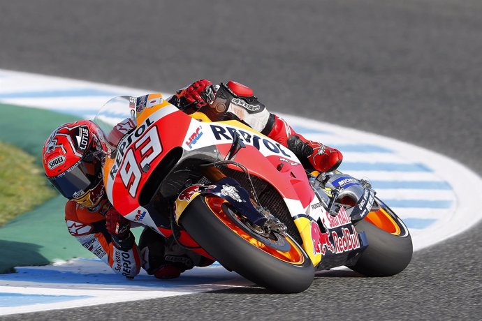 Marc Márquez en el GP de España en Jerez