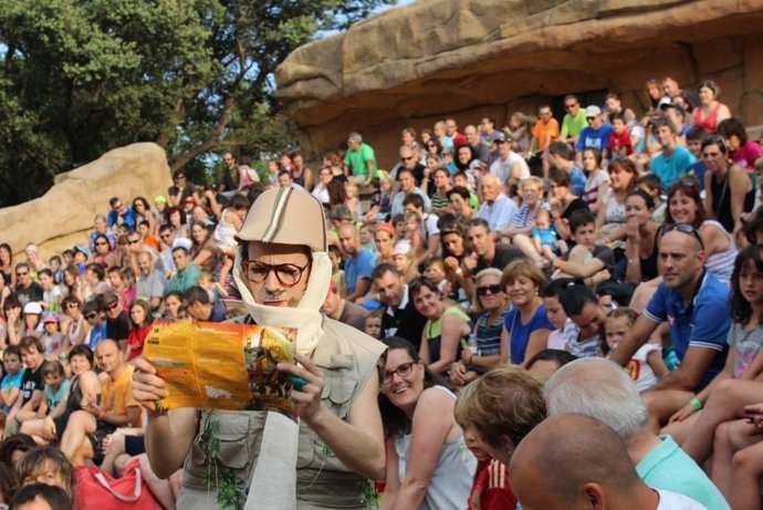 Actuación teatral en El Barranco Perdido