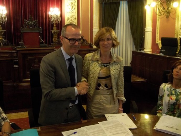 Jesús Vázquez y Nava Castro en Ourense