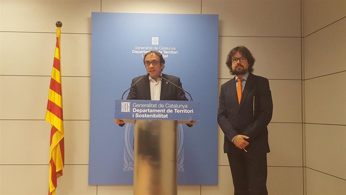 El conseller de Territorio y Sostenibilidad, Josep Rull