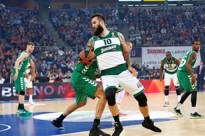 Raduljica en el Saski Baskonia-Panathinaikos