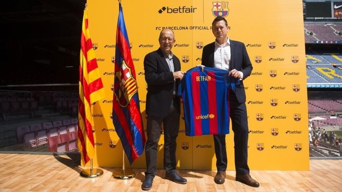 Betfair, nuevo patrocinador del Barcelona