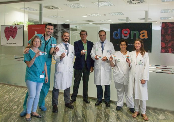 Imagen de la primera donación de órganos en el Hospital Nisa