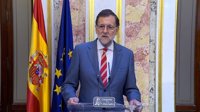 Rajoy y sus ministros guardan un minuto de silencio en Moncloa en solidaridad con las víctimas del atentado de Niza