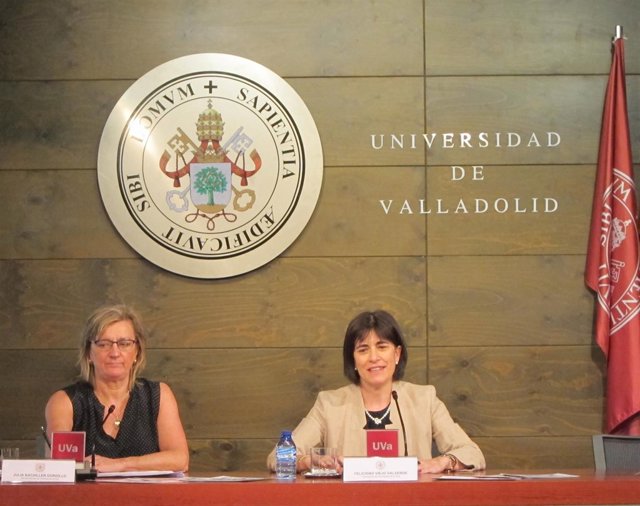 Felicidad Viejo y Julia Bachiller informan de los datos de admitidos en la UVA