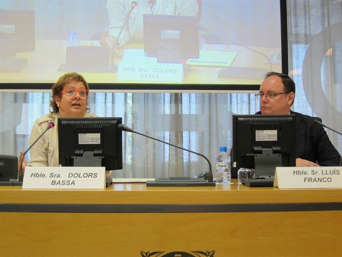 Dolors Bassa y Lluís Franco