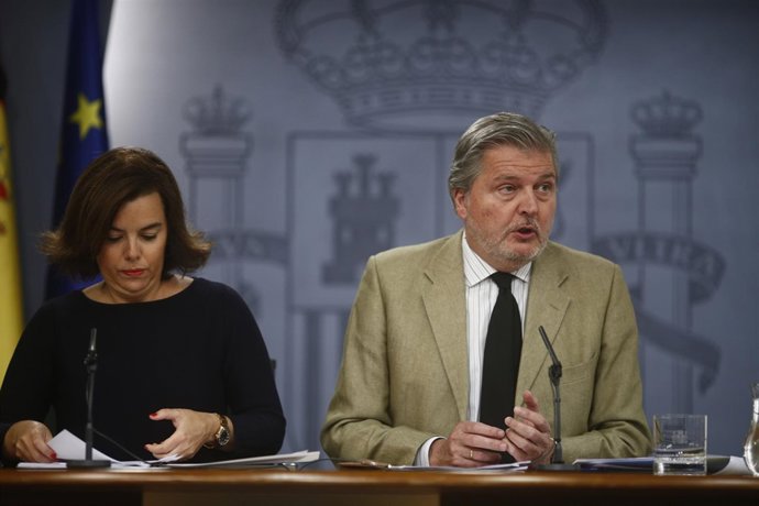 Rueda de prensa de Iñigo Méndez de Vigo tras el Consejo de Ministros