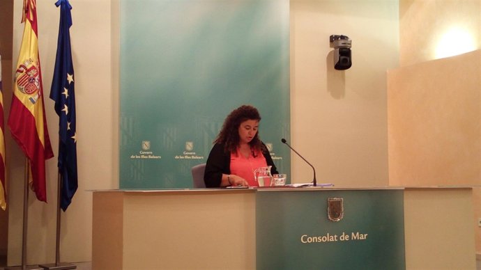 La portavoz del Govern, Pilar Costa