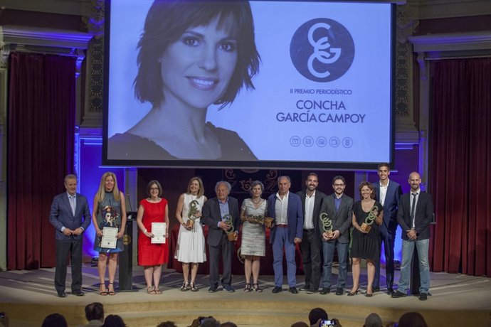Segundos premios de Periodismo Concha García Campoy.