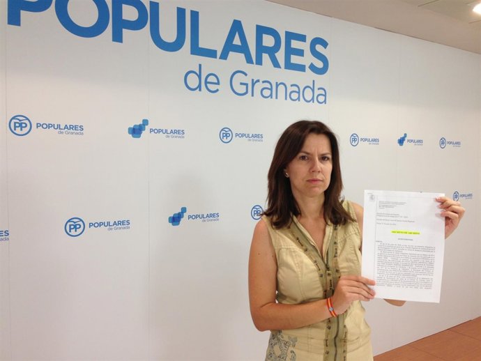 La parlamentaria andaluza del PP Ana Vanessa García
