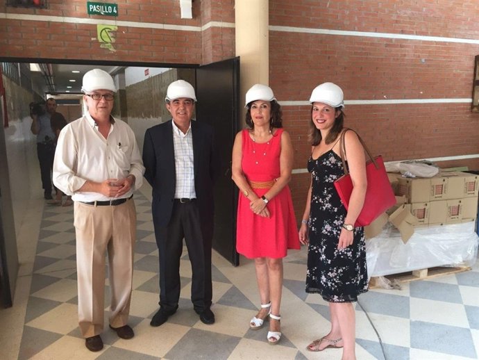 Vicente Zarza en el IES La Marisma