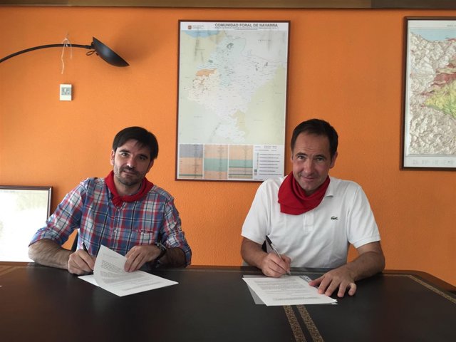 Larrarte y Lasa firman el convenio