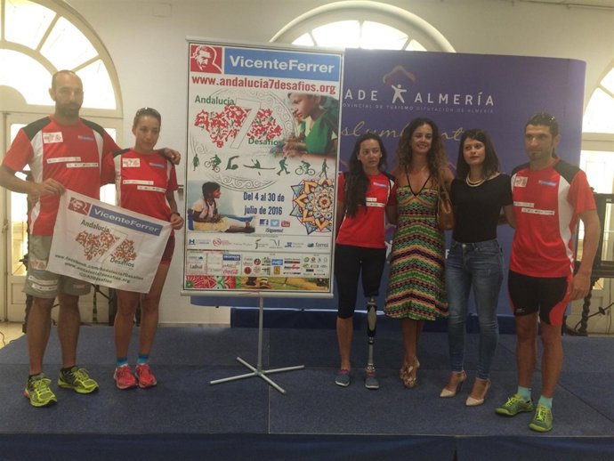 El reto 'Andalucía 7 Desafíos' hace escala en la provincia de Almería.
