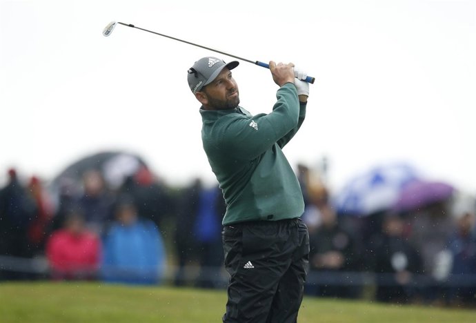Sergio García en el Abierto Británico
