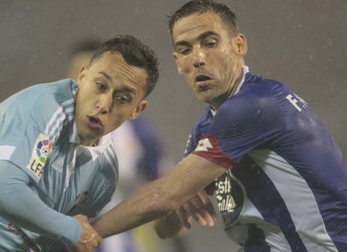 Fabián Orellana Fernando Navarro Celta Deportivo