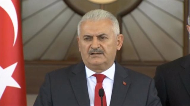 El primer ministro de Turquía, Binali Yildirim