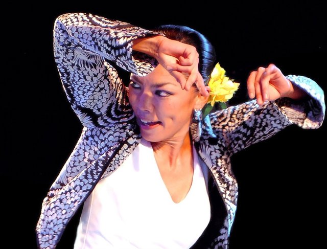 La bailaora Ariko Yara 