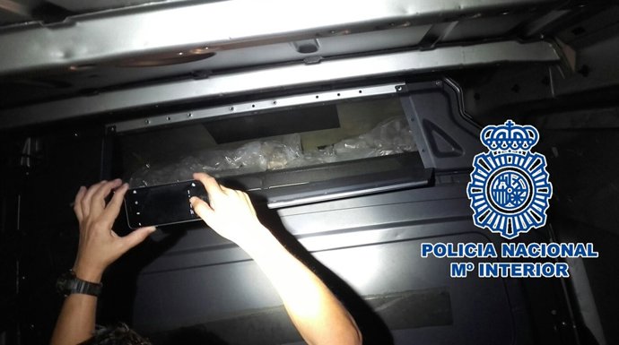 Policía Nacional interviene 34 kilos de cristal en Fuengriola