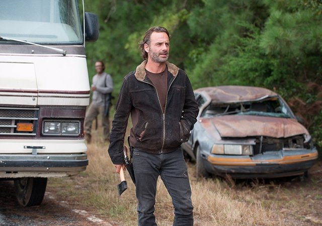 Andrew Lincoln es Rick en The Walking Dead