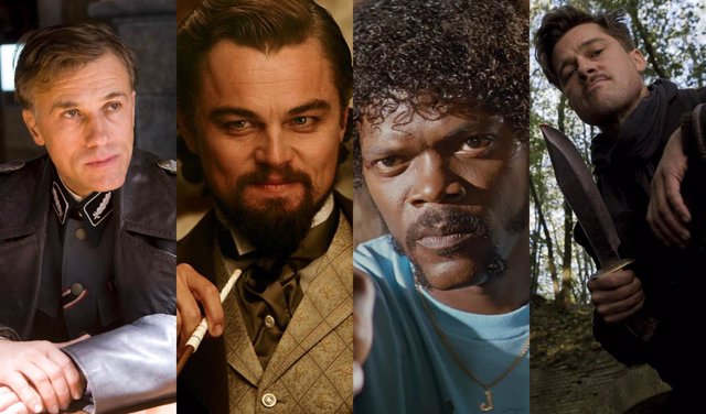 Collage los mejores personajes de Quentin Tarantino
