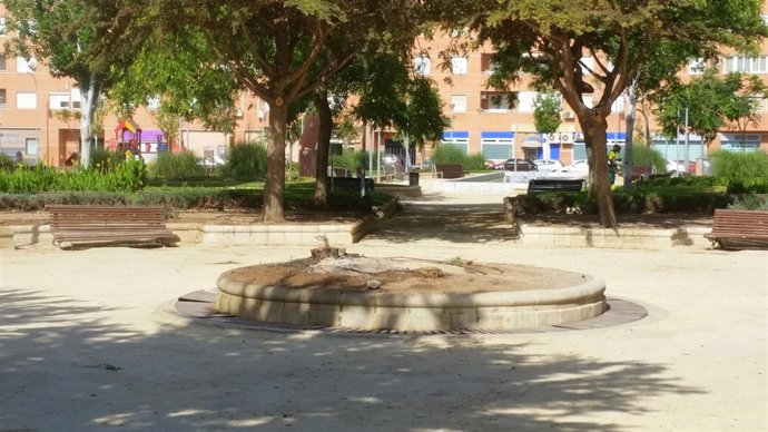 El PSOE pide reposición de árboles en Parque Gloria Fuertes de Almería