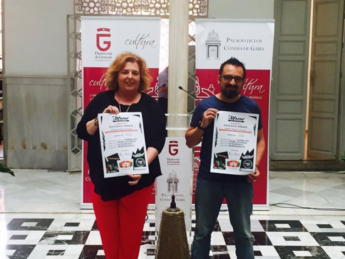 Actividad de Rock en el parque de Alfacar (Granada)