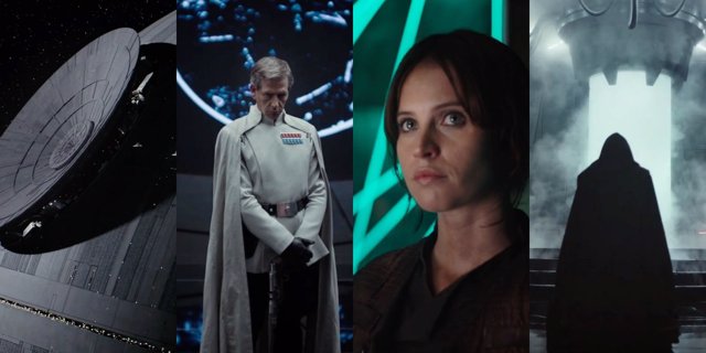 Collage imagenes Rogue One