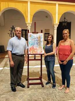 Cartel elegido para la Feria de Olivares, obra de Ángela Martín