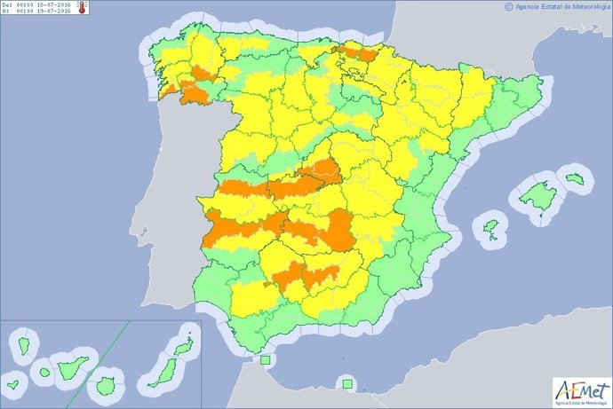 Predicción de Aemet