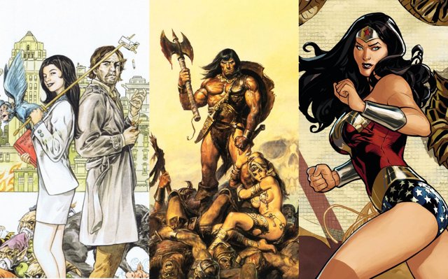 Fábulas, Conan y Wonder Woman