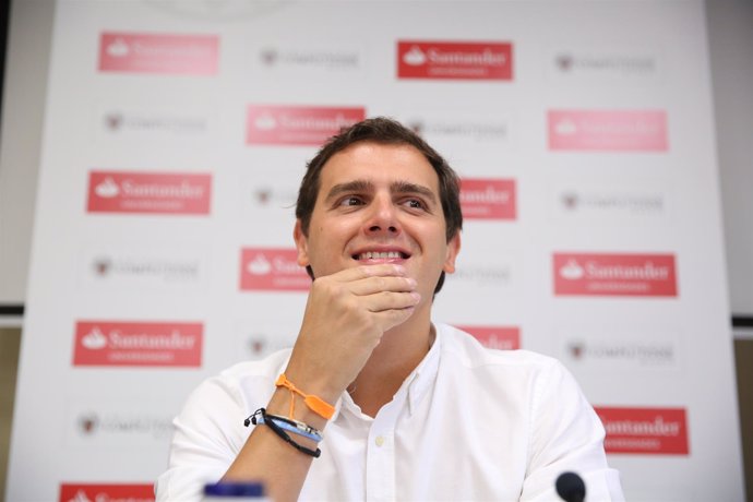 Albert Rivera en los cursos de verano de El Escorial